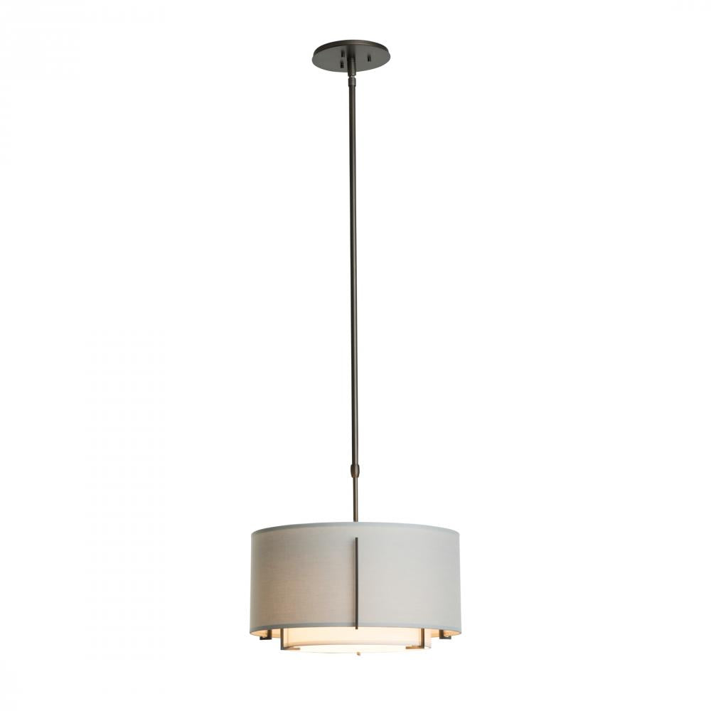 Exos Small Double Shade Pendant