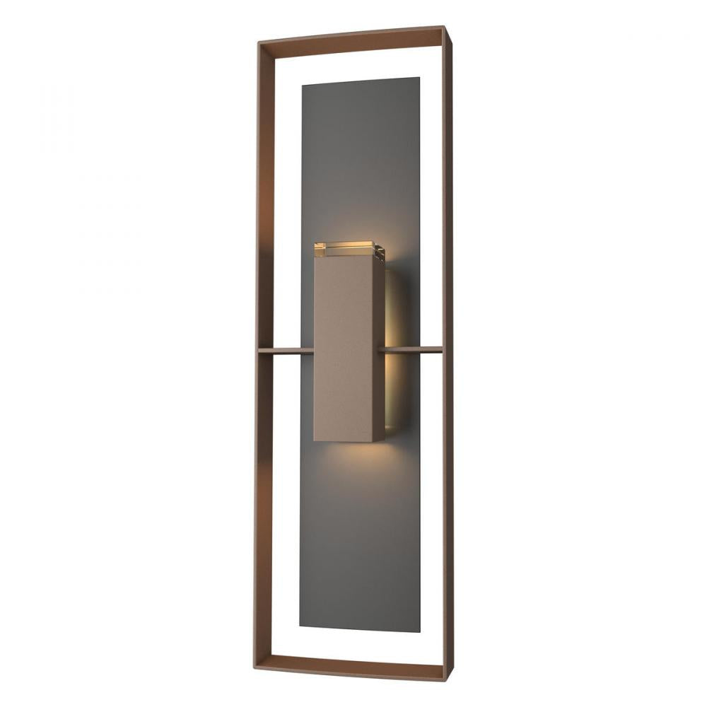Shadow Box Tall Outdoor Sconce