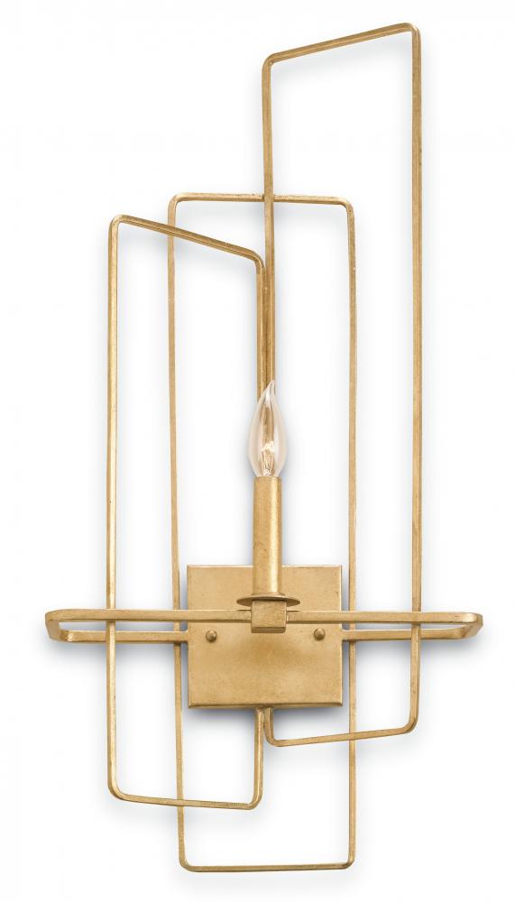 Metro Gold Wall Sconce, Right