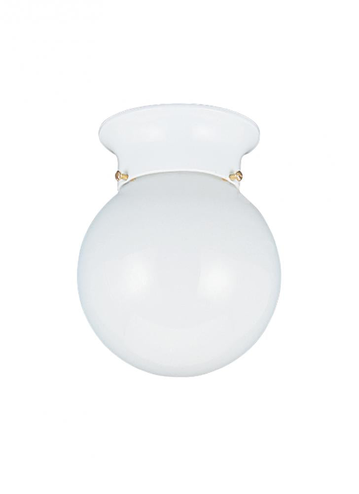 One Light Ceiling Flush Mount