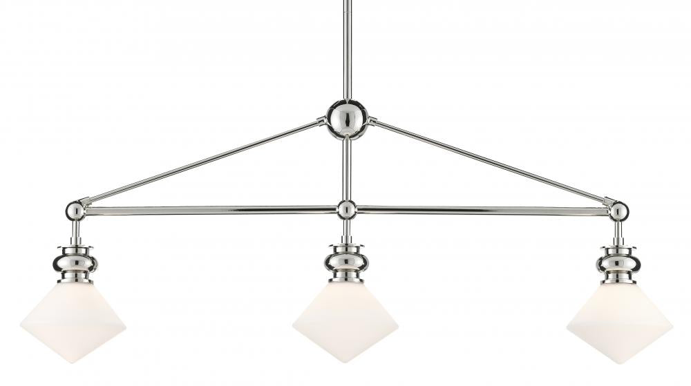 Rycroft Nickel Rectangular Chandelier