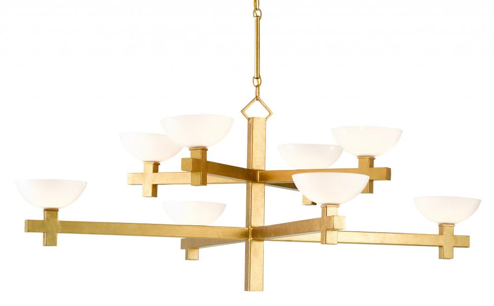 Poitou Gold Chandelier