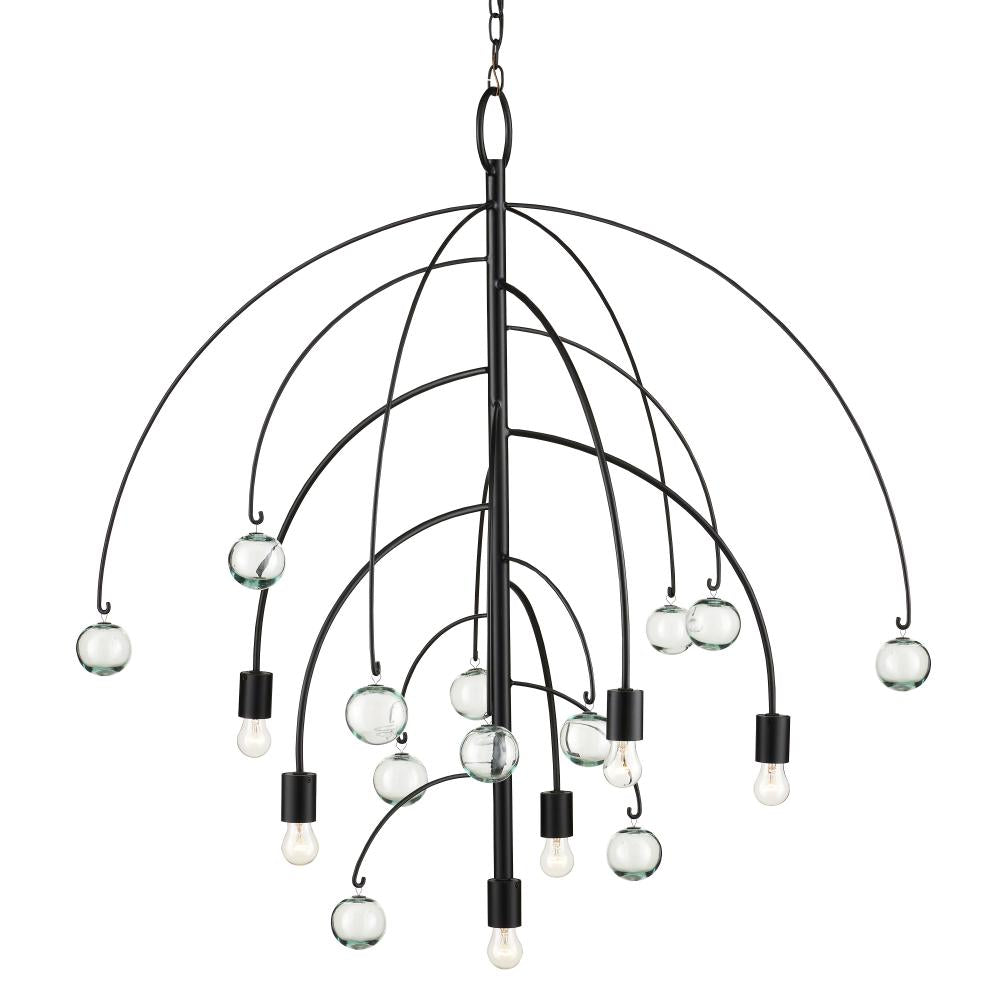 Factotum Black Chandelier