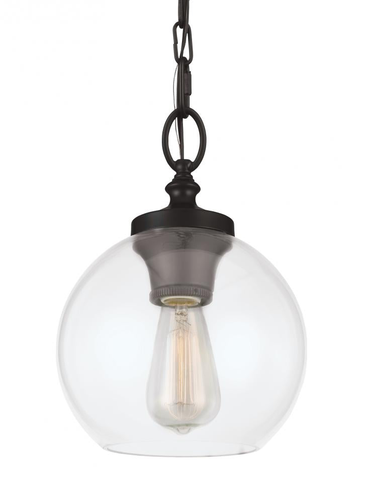 Tabby Clear Glass Mini Pendant