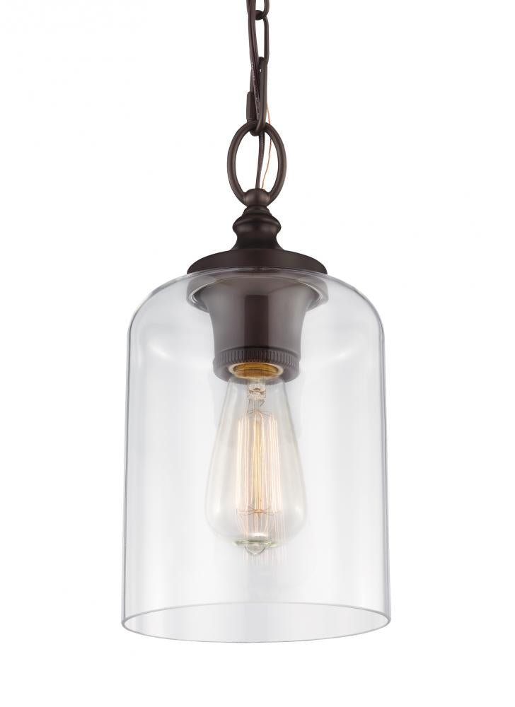 Hounslow Clear Glass Mini Pendant