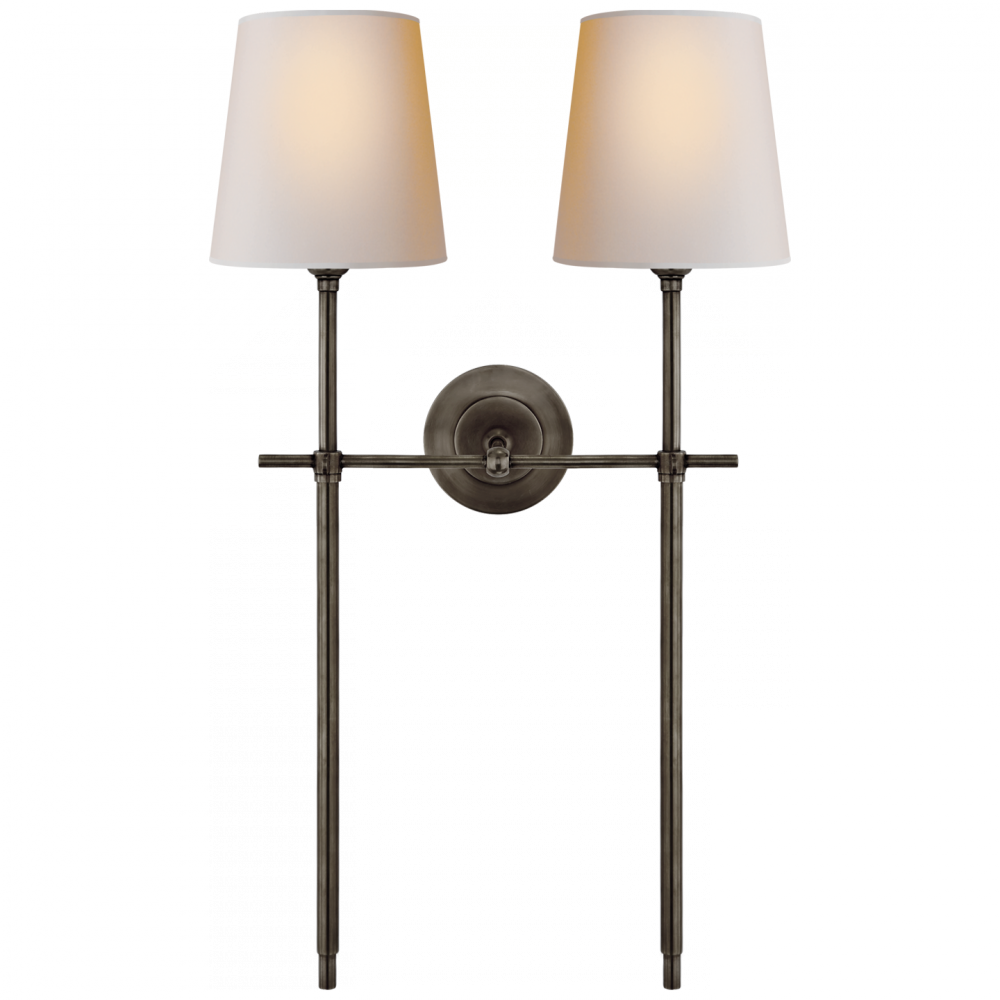 Bryant Large Double Tail Sconce
