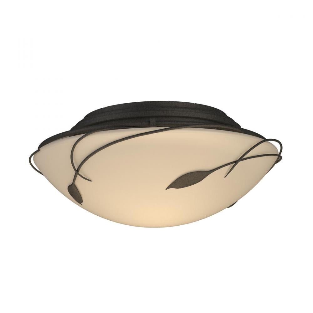 Forged Leaves Flush Mount