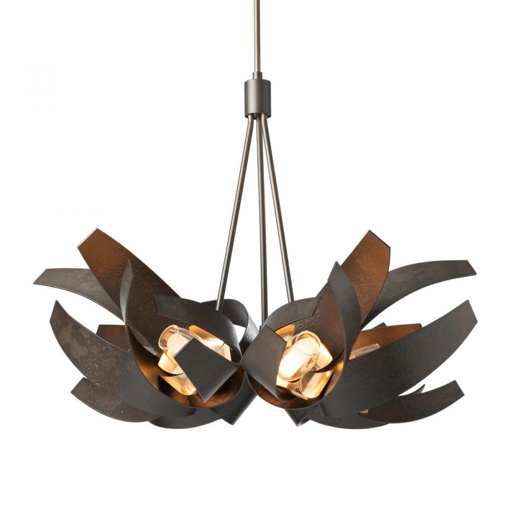 Corona Brass Accent Pendant
