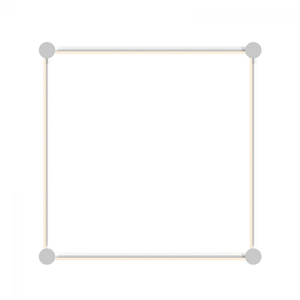 24" Square LED Wall Bar