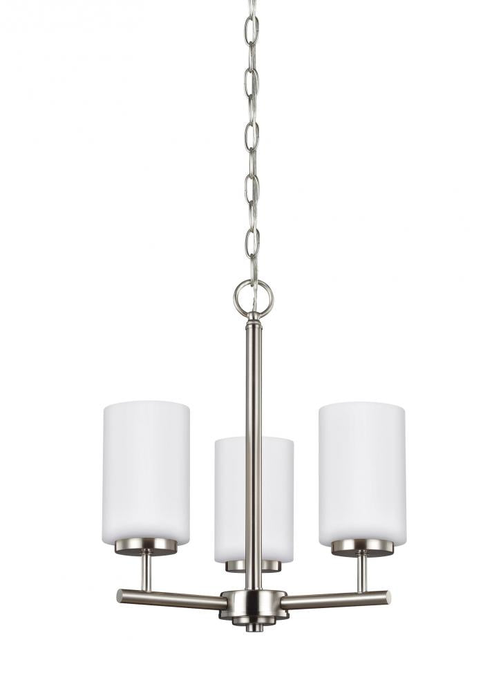 Three Light Chandelier