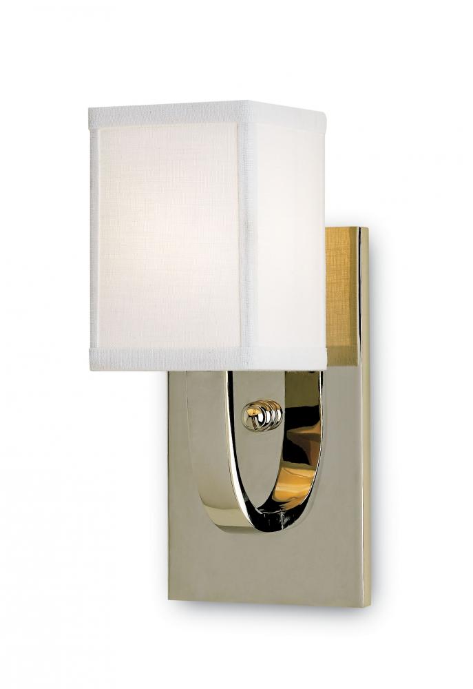 Sadler Nickel Wall Sconce