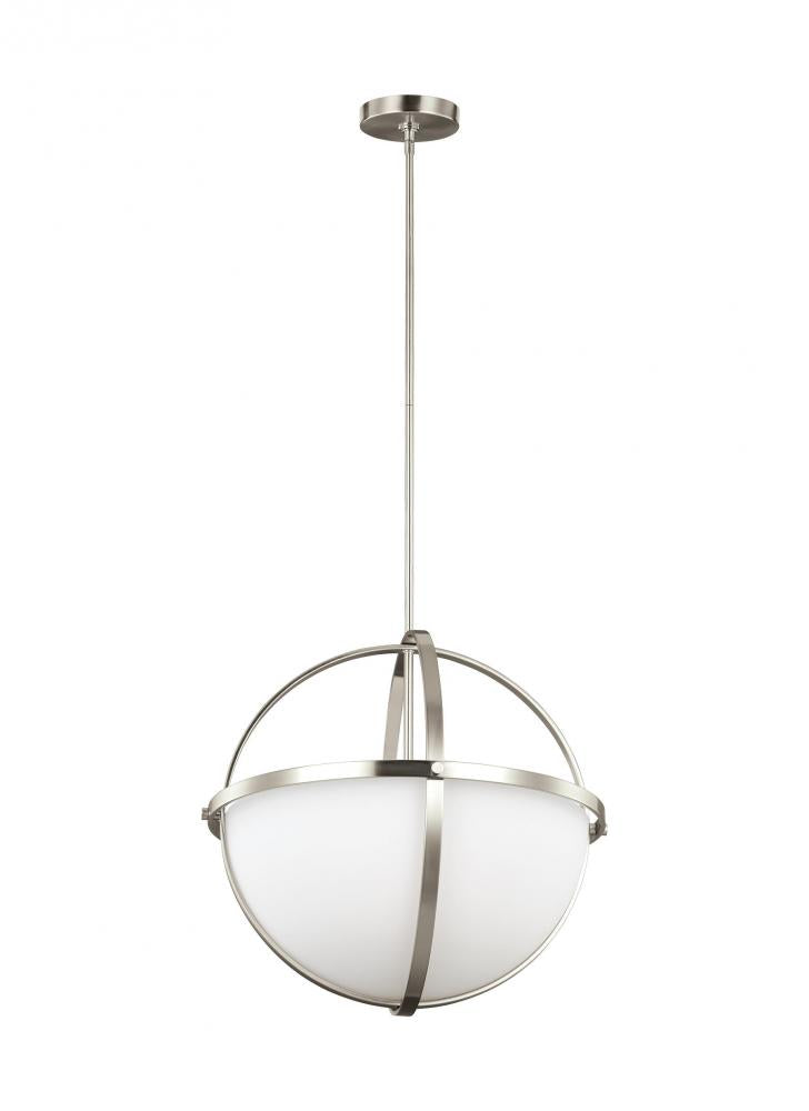 Alturas contemporary 3-light LED indoor dimmable ceiling pendant hanging chandelier pendant light in