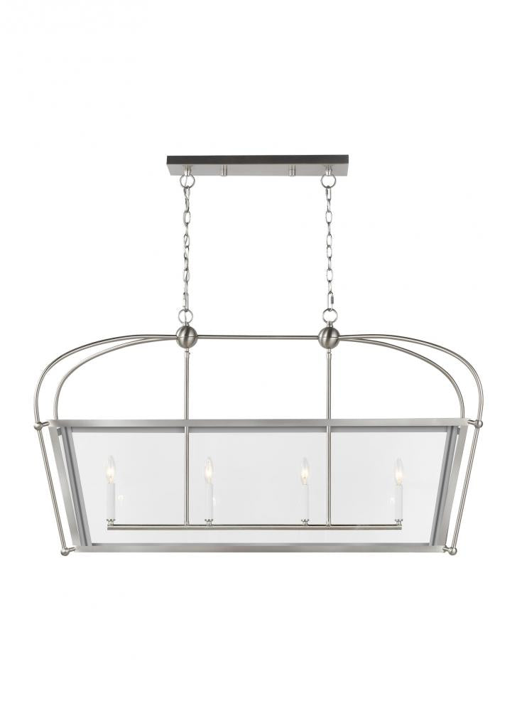 Charleston Four Light Linear Lantern