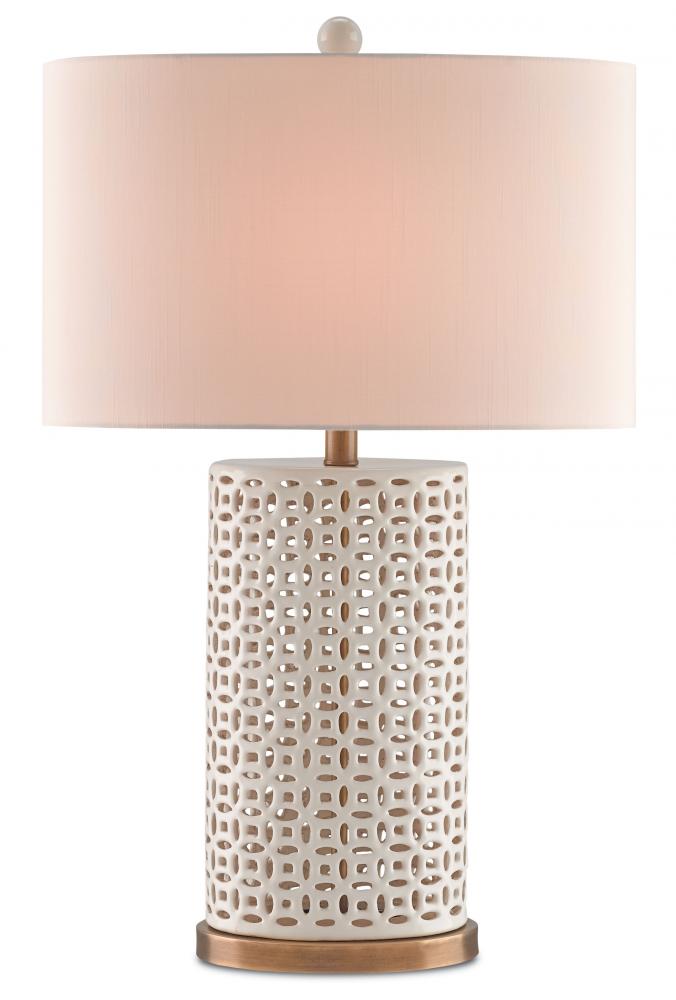 Bellemeade White Table Lamp