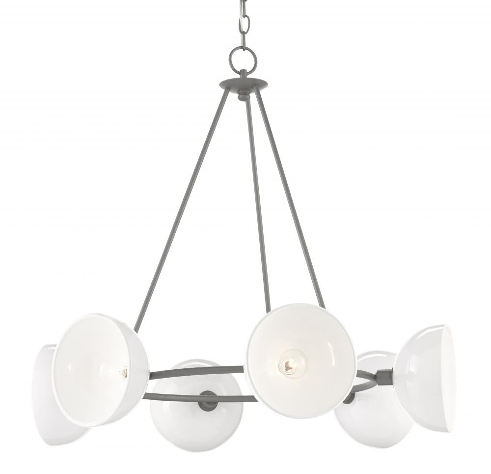 Soba Gray Chandelier