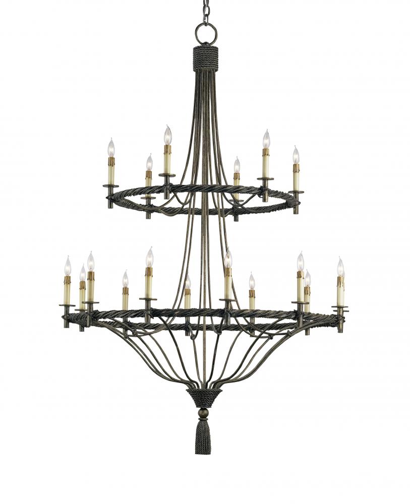 Priorwood Bronze Chandelier
